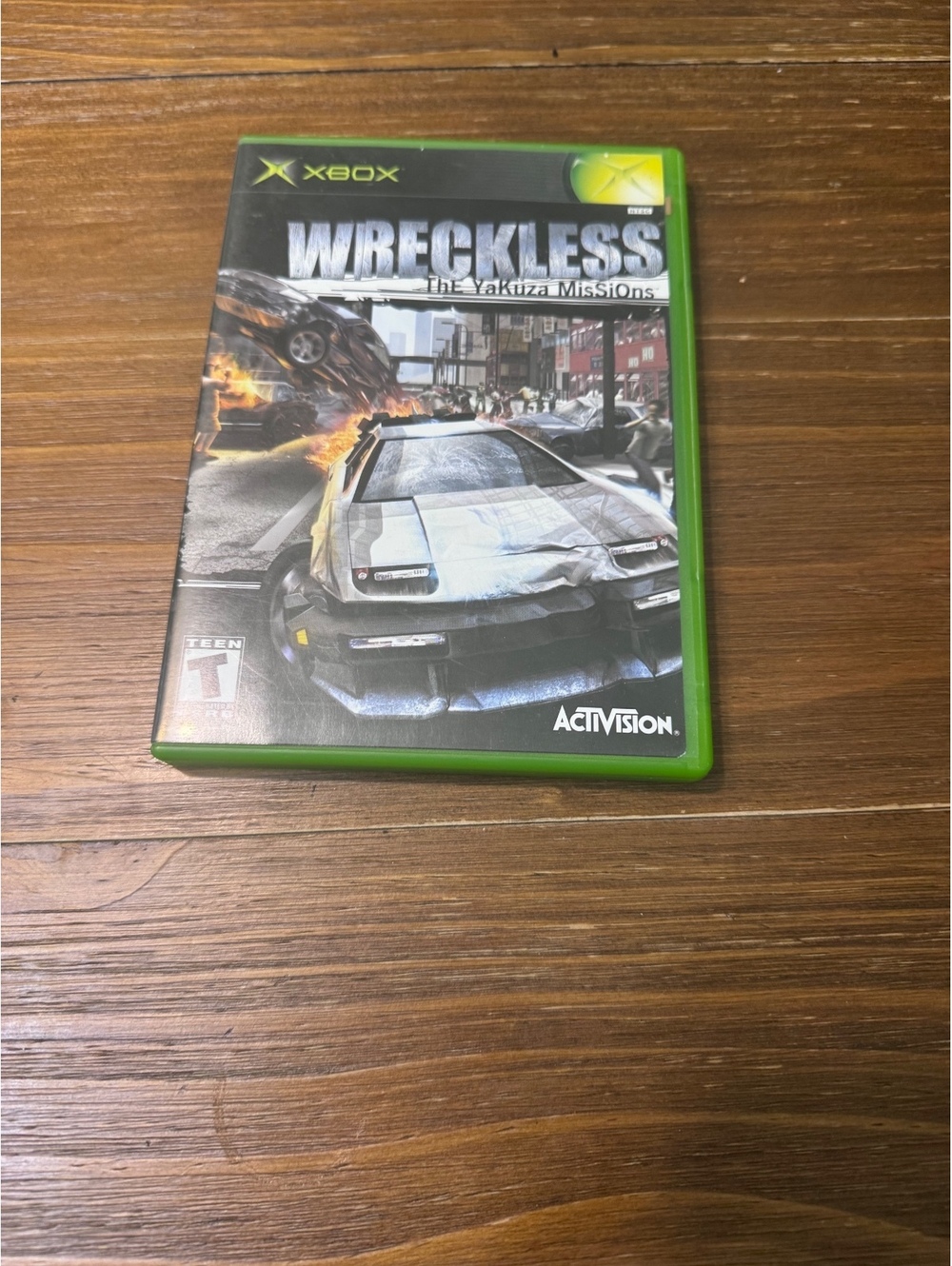Original Xbox Wreckless The Yakuza Missions Complete CIB Manual Disc